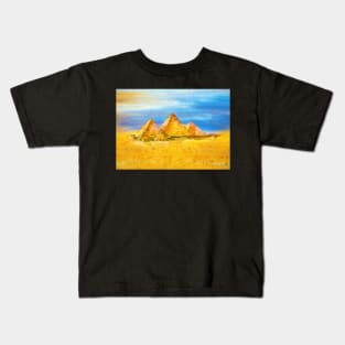 Secrets in the Sand - Great Pyramids Kids T-Shirt